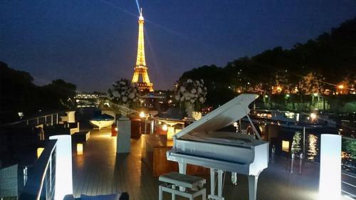 Apéritif sur le pont